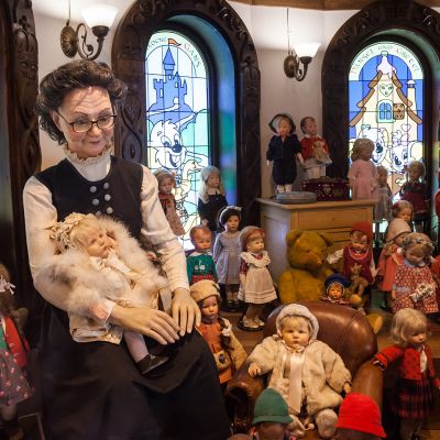 Käthe Kruses Puppenausstellung in der Märchengalerie