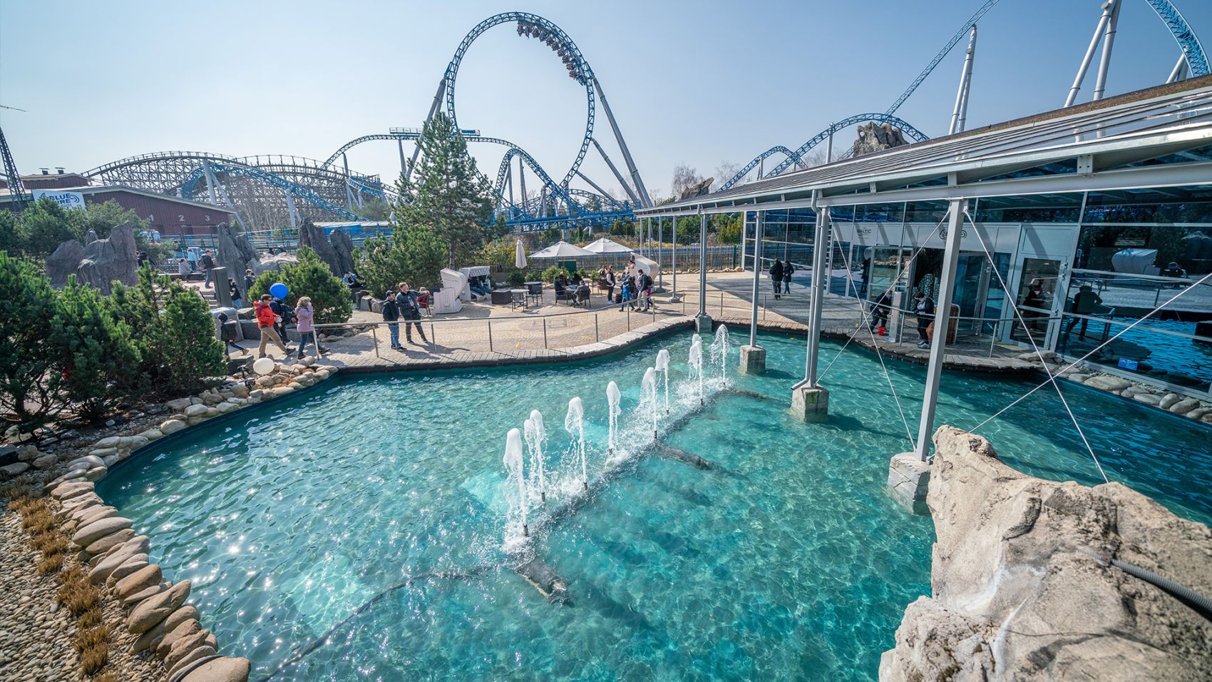 YULLBE GO in the blue fire Dome Europa Park Erlebnis Resort