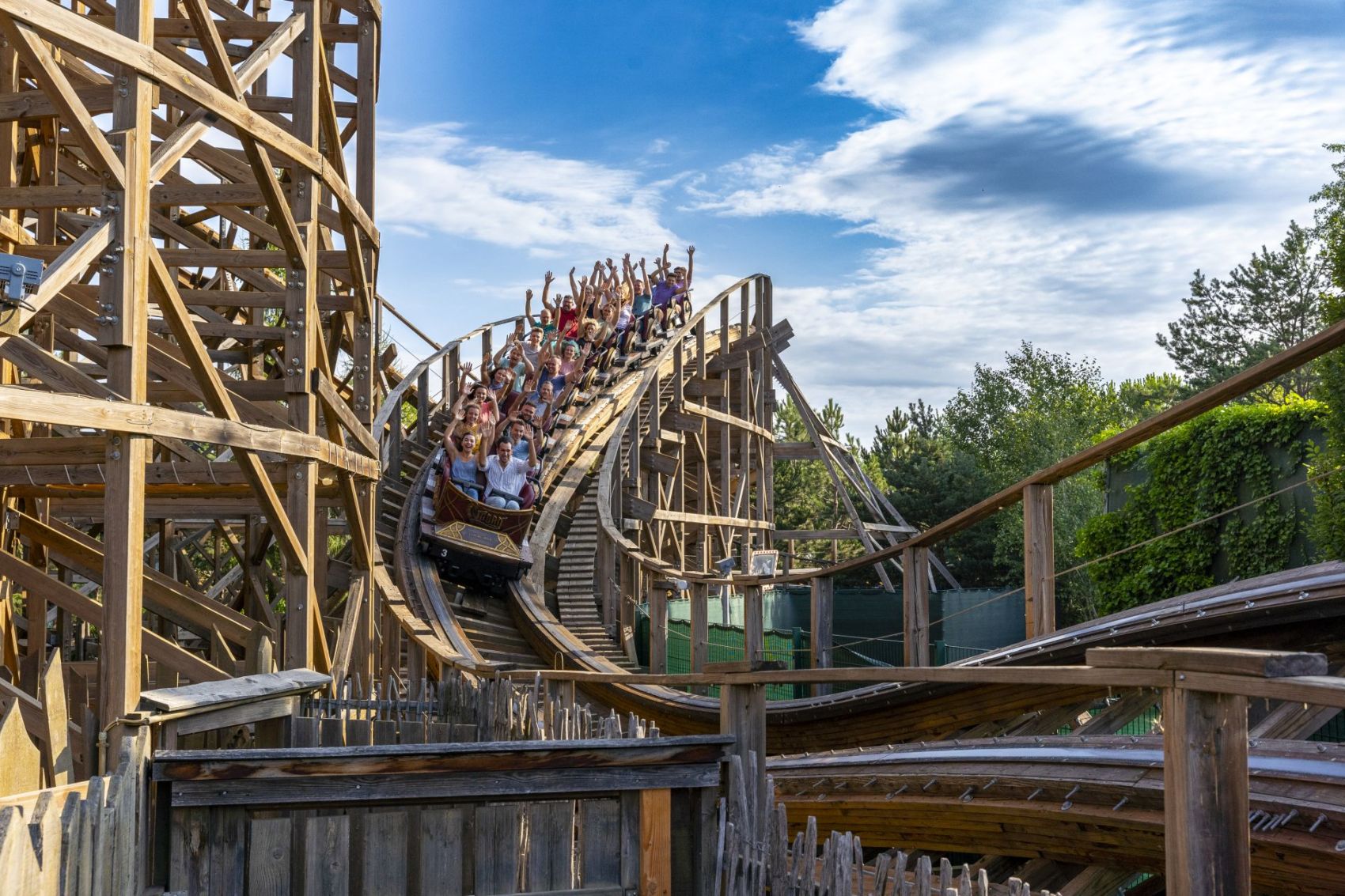 WODAN Timburcoaster Europa Park Erlebnis Resort